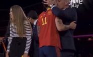 polémica beso hermoso Rubiales