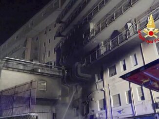 roma incendio hospital