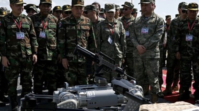 perros robots ejército China
