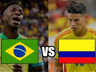Brasil Colombia horario donde ver