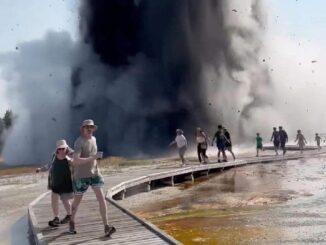 Yellowstone explosión