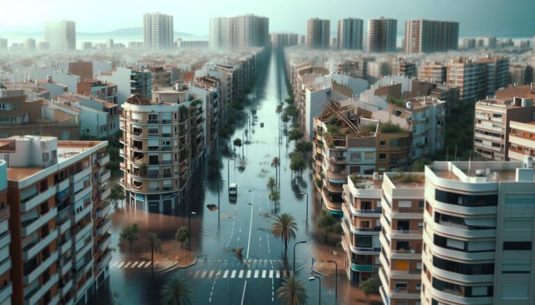Tecnici Iberdrola lavorano per ripristinare elettricità a Valencia