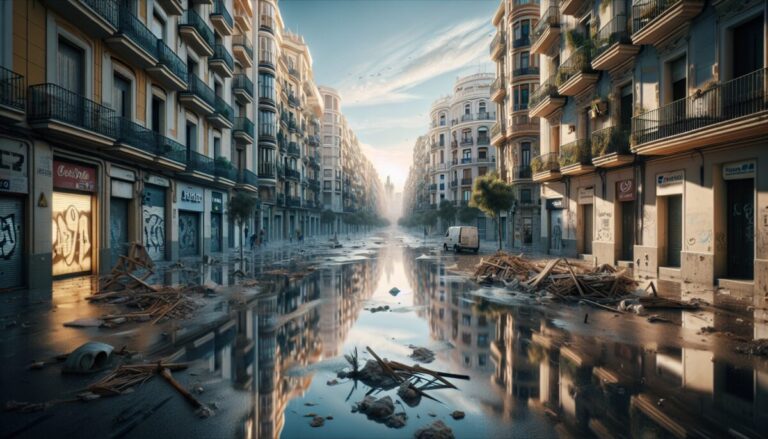 Immagine della risposta politica alla tragedia DANA a Valencia