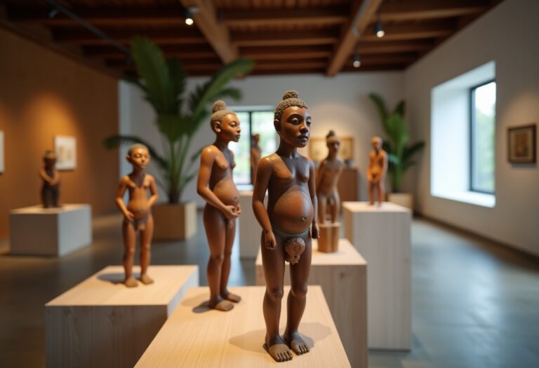 Rappresentazione artistica della Amazonía in pericolo