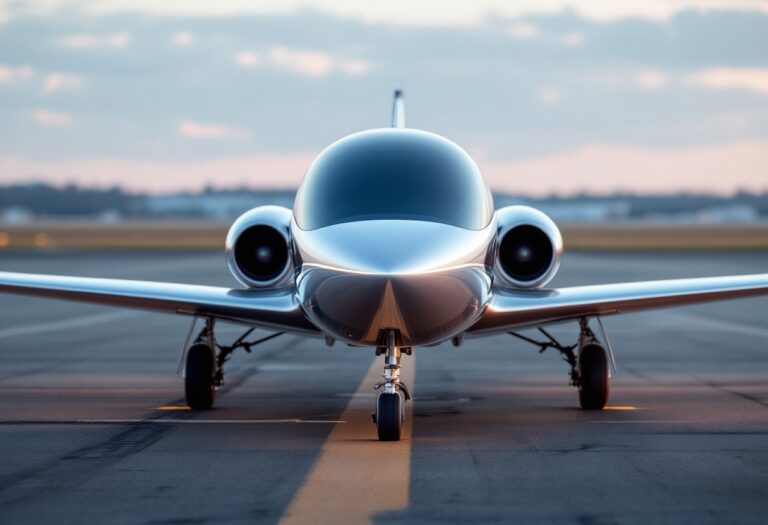 Avión híbrido EL9 de Electra en vuelo