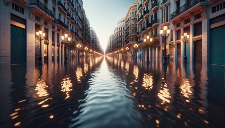 Immagine che rappresenta l'impatto della DANA a Valencia