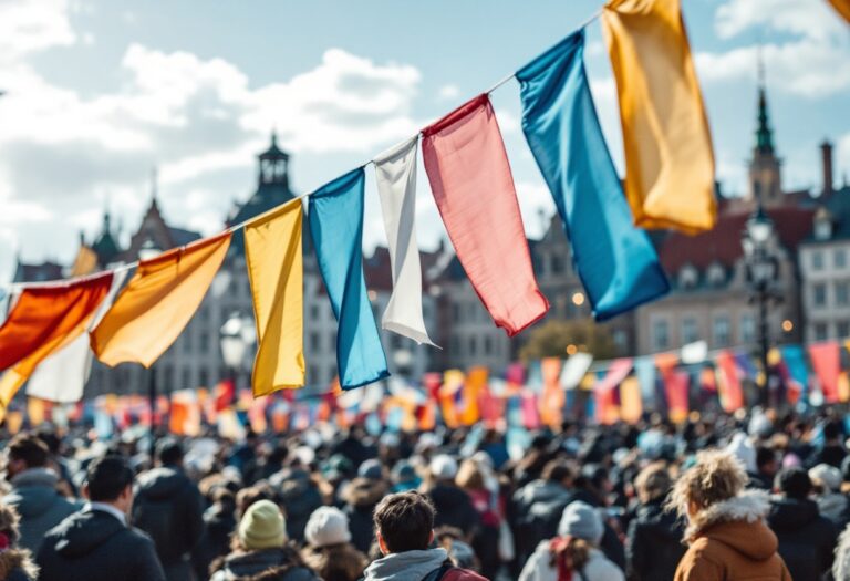 Manifestazione per il Día Internacional contra la Violencia de Género