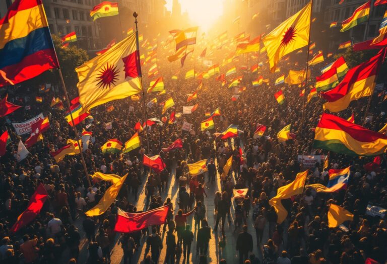 Manifestazione di EH Bildu a Bilbao per un nuovo estatus