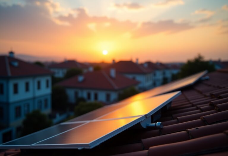 Immagine che rappresenta l'energia solare e l'autoconsumo