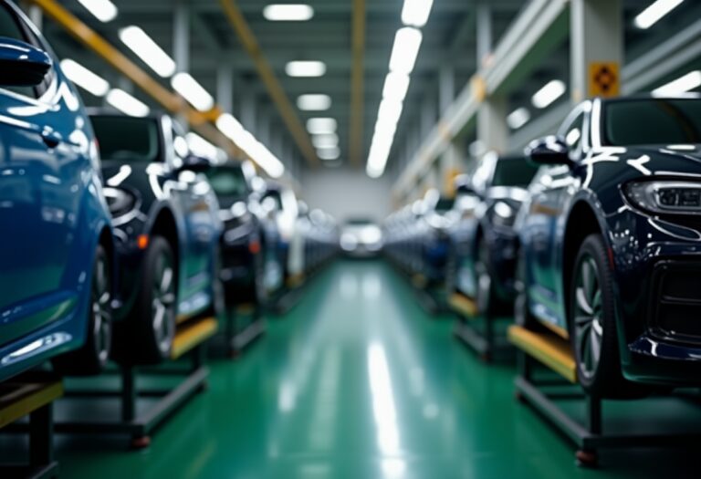 Immagine della fabbrica Ford Almussafes a Valencia