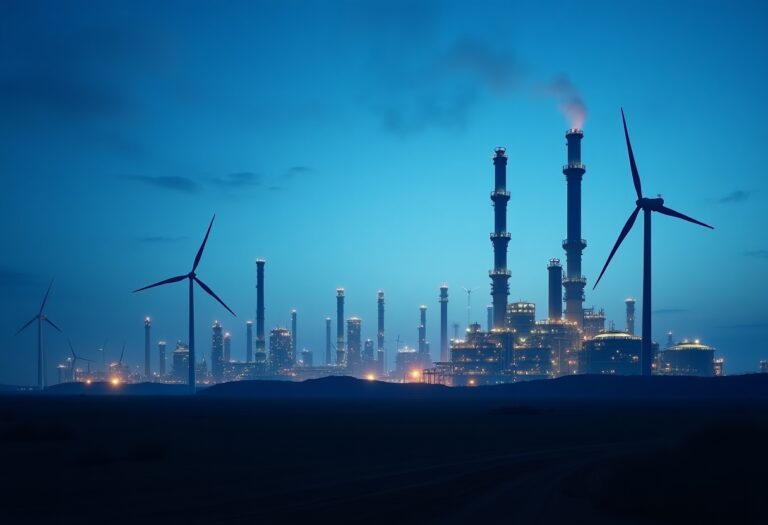 Rappresentazione del futuro energetico negli USA post-Trump