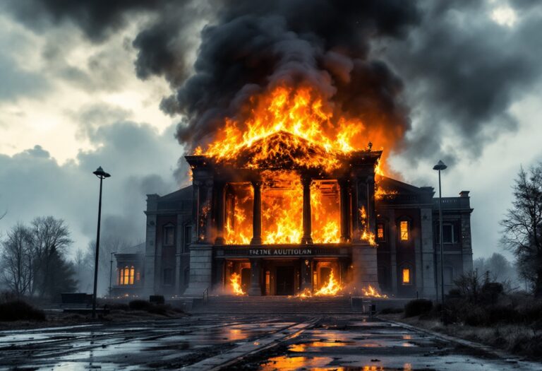 Incendio en el auditorio Rocío Jurado de Sevilla