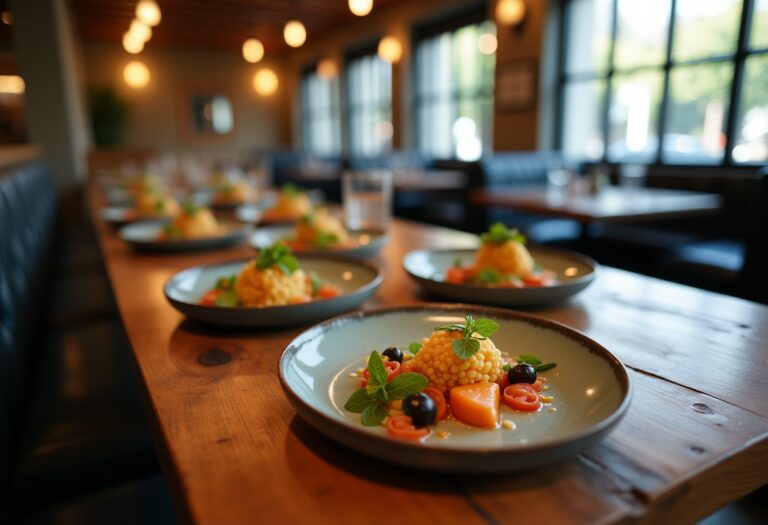 Immagine che rappresenta la fusione di scienza e gastronomia a Barcellona