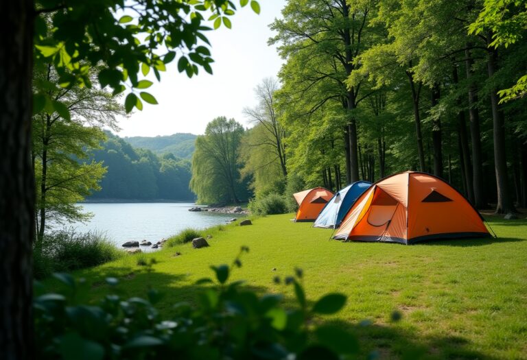Immagine che illustra il rischio di inondazioni nei campings catalani