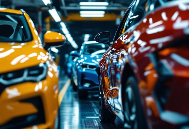Fiat Doblò en la línea de producción de Vigo