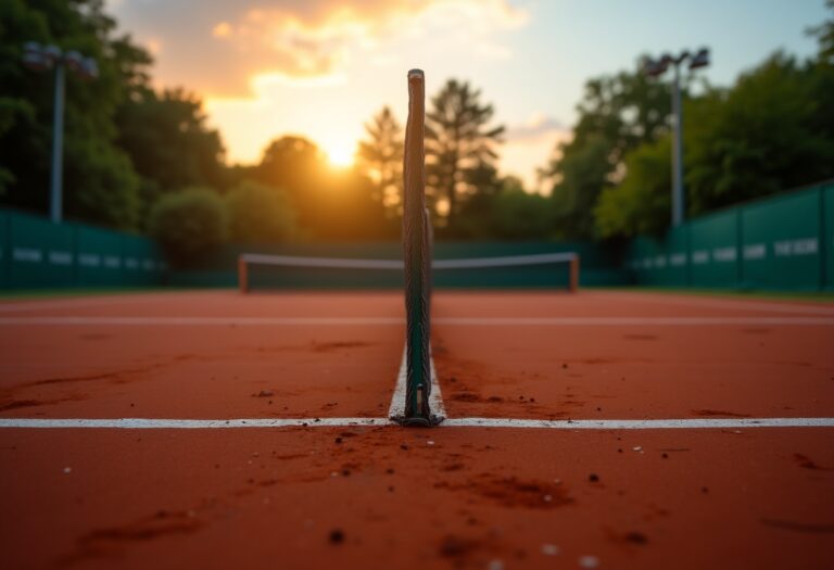 Rafa Nadal si commuove durante la sua despedida dal tennis