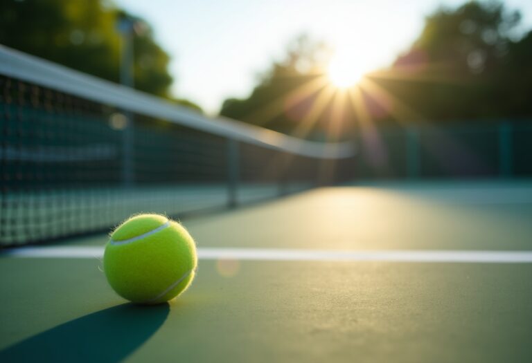 Rafa Nadal durante il suo emozionante addio al tennis