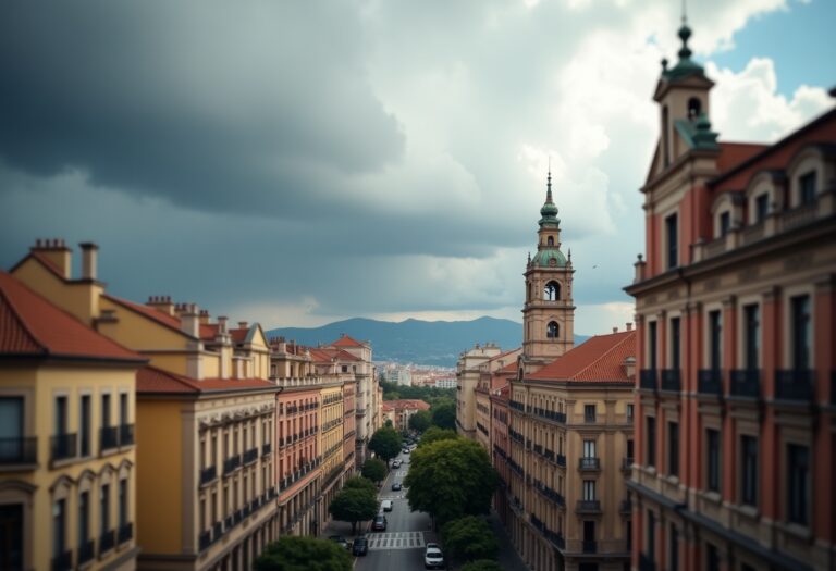Immagine della ricostruzione di Valencia dopo la DANA