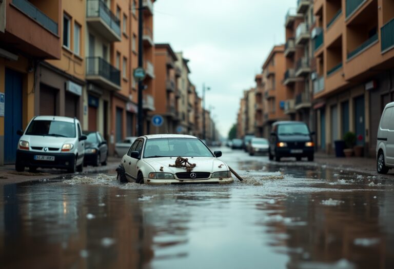 Corpi ritrovati a Valencia dopo la tempesta DANA