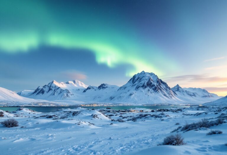 Aereo Vueling in partenza per Tromsø, Norvegia