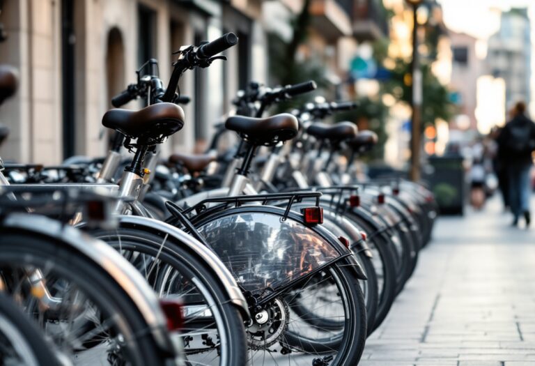 Bicicleta eléctrica Lime en una calle de Barcelona