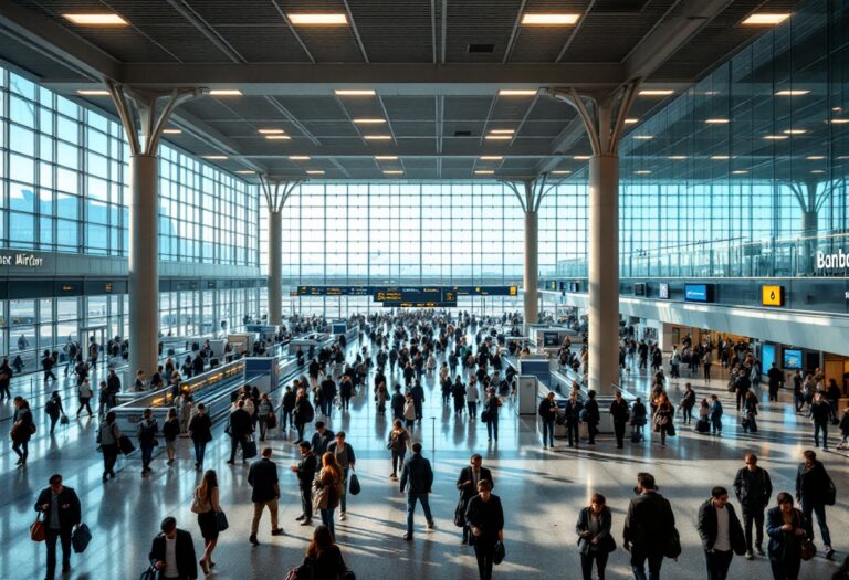 Immagine che illustra la congelazione delle tariffe aeroportuarias in Spagna