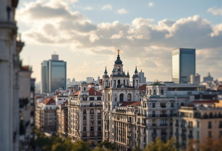 Manifestazione contro la corruzione politica a Madrid