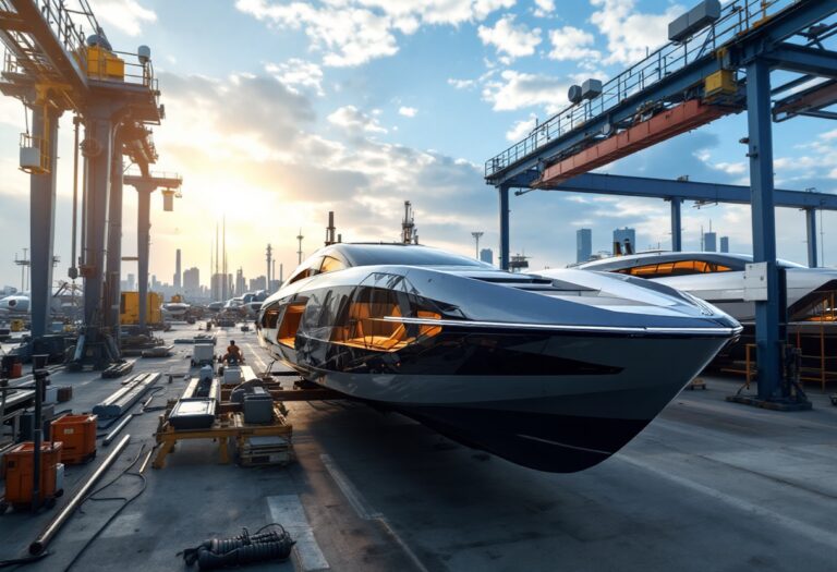 Yacht De Antonio con diseño innovativo e sostenible