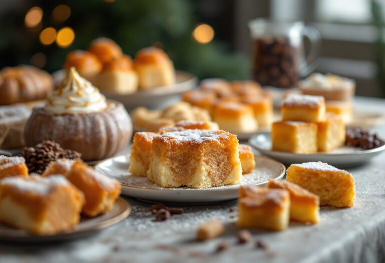 Deliziosi dolci natalizi tipici delle festività