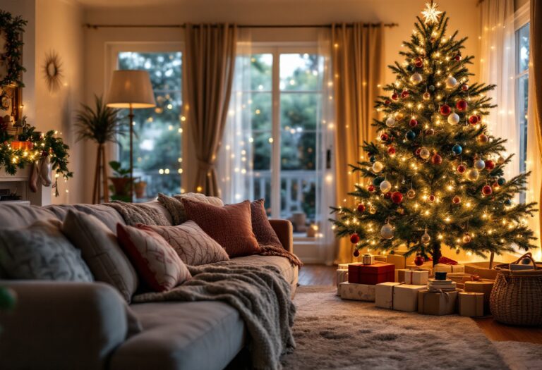 Elsa Pataky y Chris Hemsworth con sus hijos en Navidad