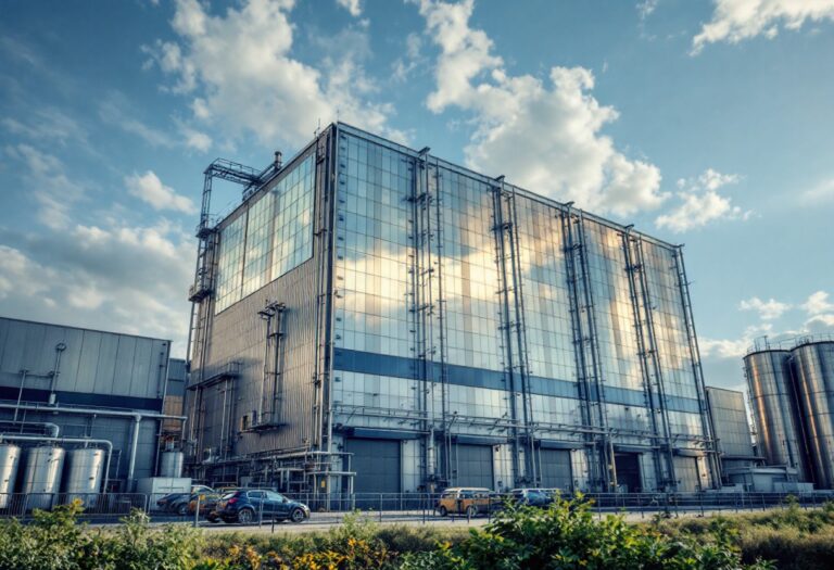 Vista della planta Ford ad Almussafes in difficoltà