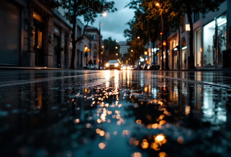 Análisis del impacto de lluvias en Valencia