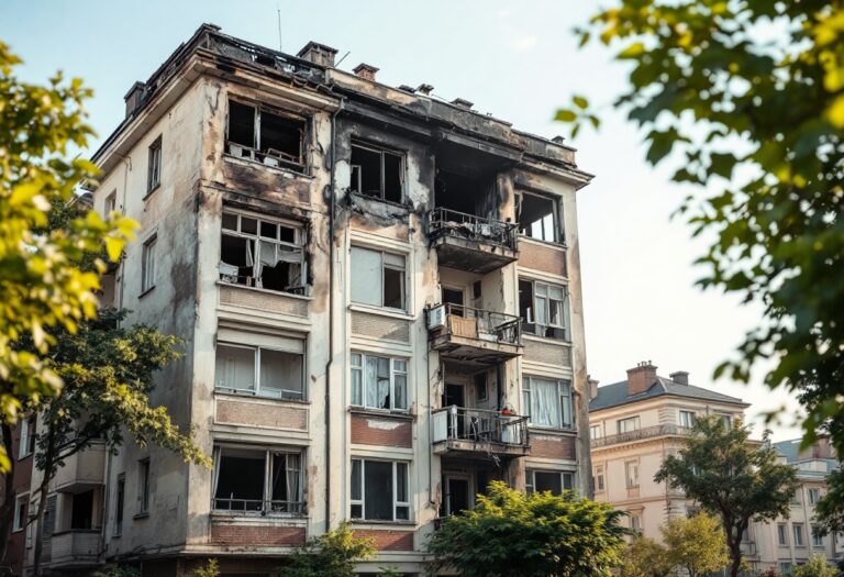 Vivienda completamente destruida por incendio en Torrevieja