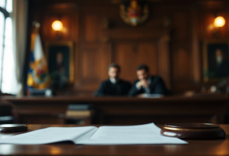 Imagen que representa la independencia judicial en el Estado de Derecho
