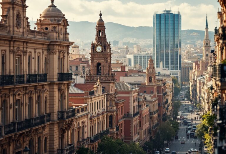 Rappresentazione della crisi politica in Spagna nel 2025