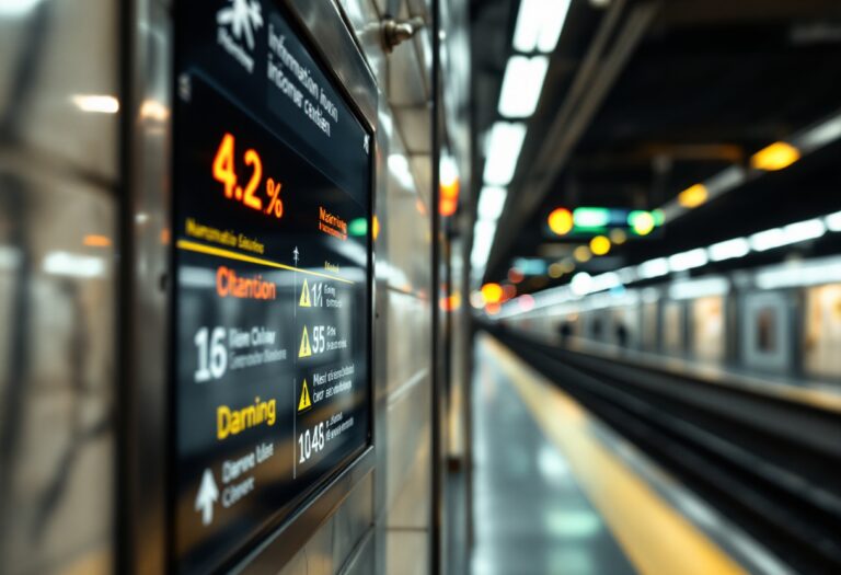 Immagine che illustra l'interruzione del servizio del Metro di Granada