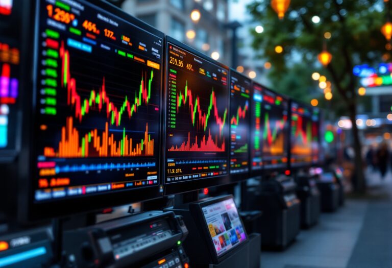Grupo de jóvenes analizando criptomonedas en España