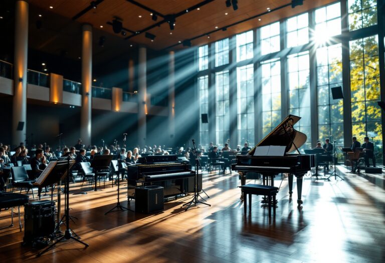 Immagine che rappresenta la musica come strumento di unione culturale