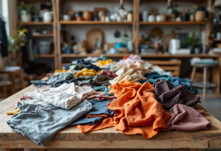Sistema Linkkit di Florencia Bordás per tessuti sostenibili