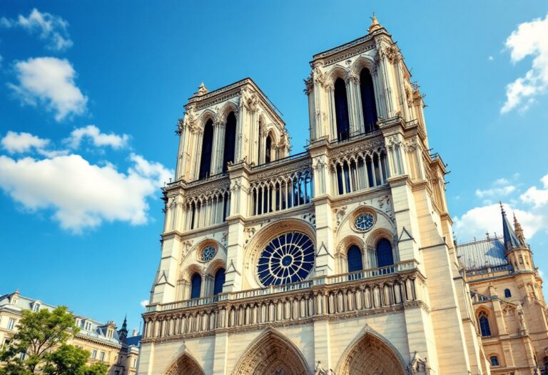 Protesta en el Ministerio de Asuntos Exteriores por Notre Dame