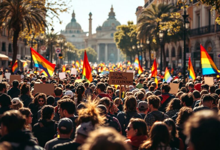 Manifestazioni a Valencia contro la gestione della DANA