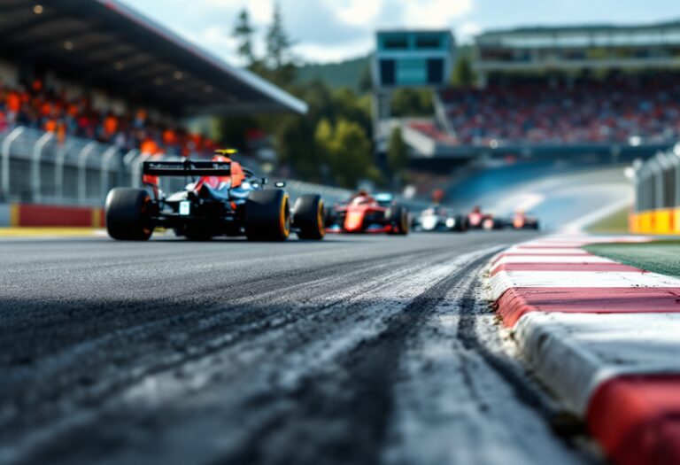 McLaren in azione durante i test del Gran Premio di Abu Dhabi