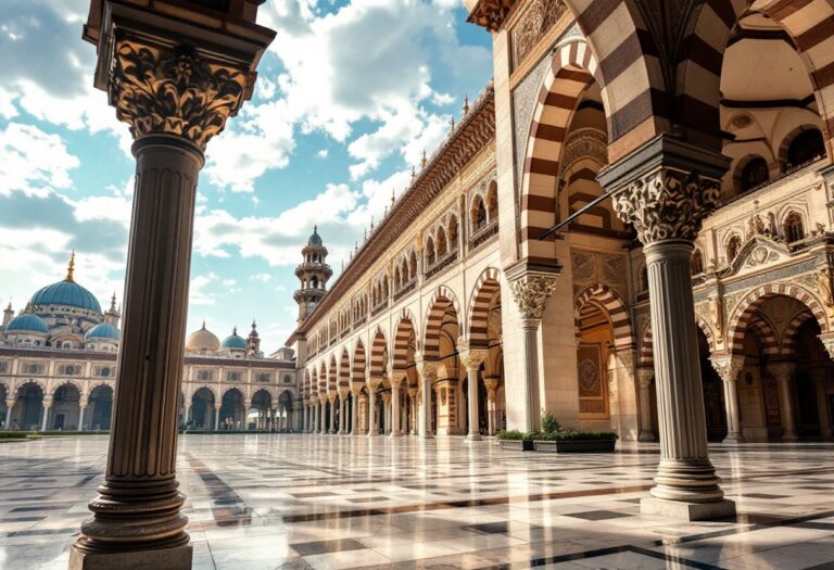 Vista panoramica de la mezquita de Solimán el Magnífico