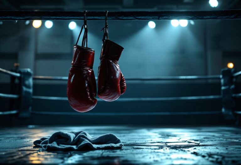 Mike Tyson e Jake Paul durante un incontro di boxe