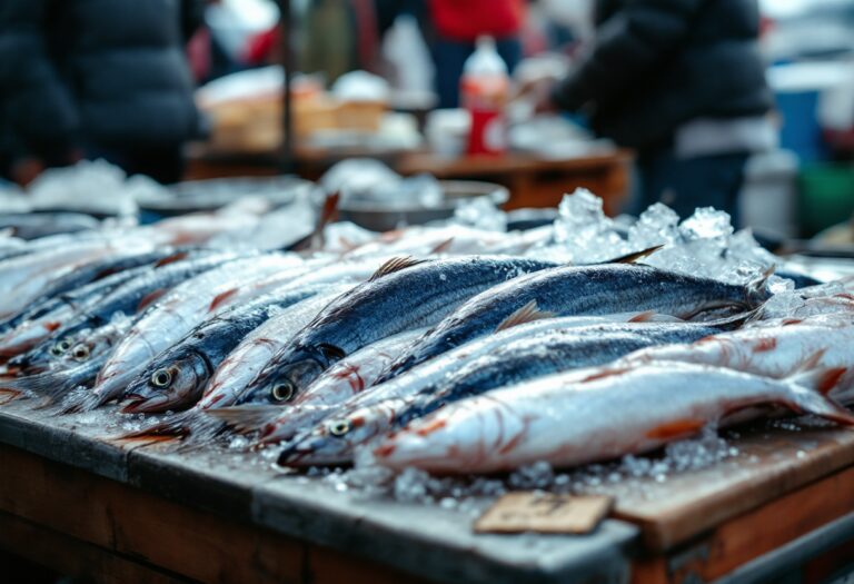 Pescadores protestando en Madrid por la pesca sostenible