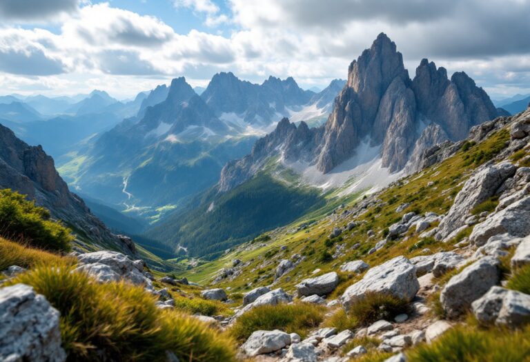 Montañero siendo rescatado en los Picos de Europa
