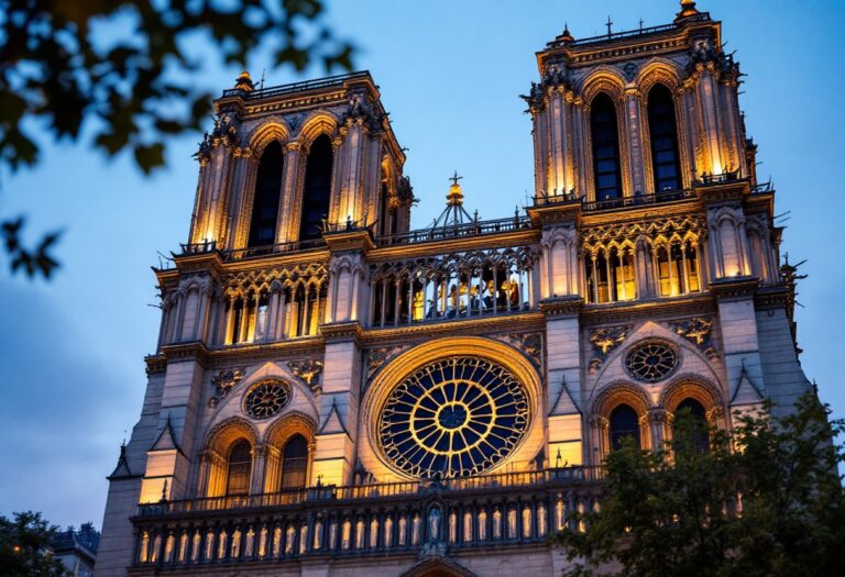 Los Reyes de España en un evento relacionado con Notre Dame