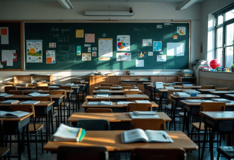 Alunni spagnoli con risultati preoccupanti in matematica