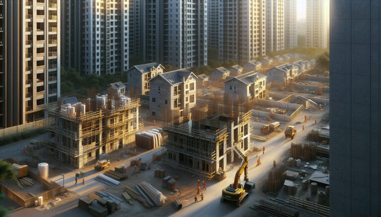 Construcción de vivienda pública en Cataluña