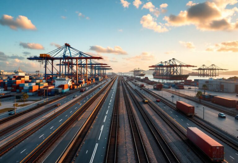 Nuovi accessi viari e ferroviari al Porto di Barcellona